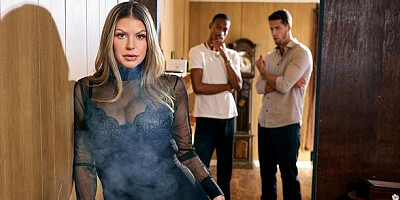 Sex hungry Brooklyn Chase - side fuck movie - MILFy