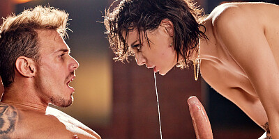 Chris Diamond is in an empty room with Angel Windell