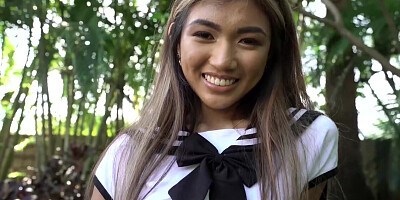 Clara Trinity uses toys and gets busy orgasming as well