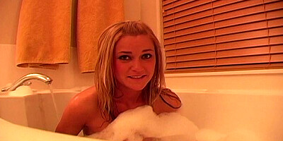 Fetching Mckenzee's cute blonde girl dirt