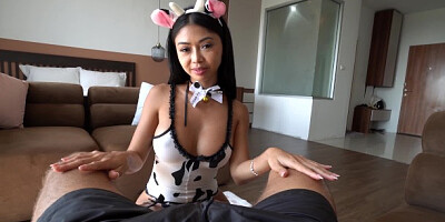 Lass's asian big tits smut by Evil Erotic