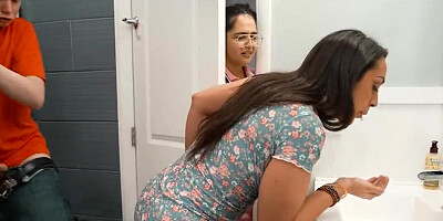 Tanned and toned brunette gets fucked in a passion sesh