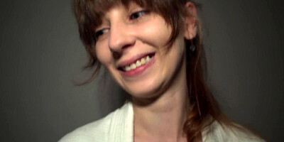 Amateur girl Luna Dark sucks and rides thick throbbing cock in POV