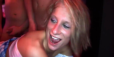 Skinny German Teens 18+ First Anal Gangbang 12 Min With Paris Pink