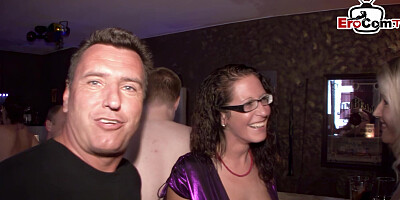 German sex reportage in the swinger club with my Asian housewife