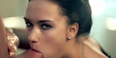 Insatiable tootsie at blowjob sex