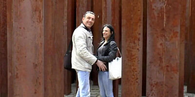 Mobile home bang with a juicy looking German girl