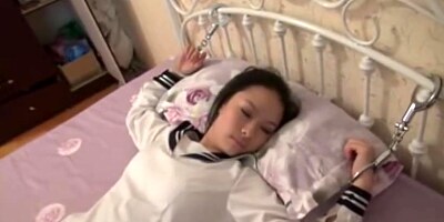 Chinese School Girls Tied