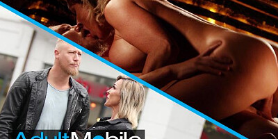 Ideal Aubrey's pussy licking dirt