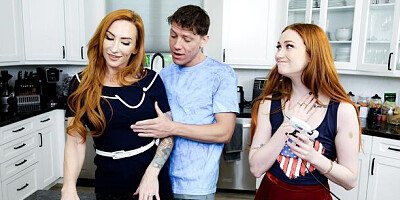 Delightful Sophia and Scarlet's big cock trailer