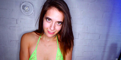 Bitch Abbie Maley gets a hard fuck and cumshot