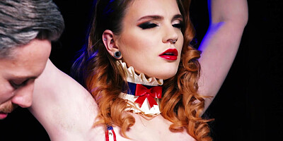 Latex slut takes dick up the ass - HarmonyVision