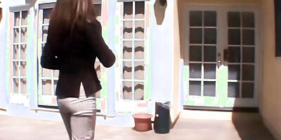 Romana Ryder Gets The Facial She Craves- Skankery