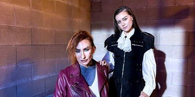 Watch beauteous Sophia Locke and Selena Love's action