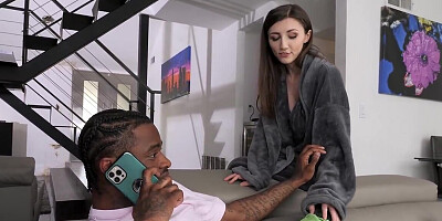 Maya Woulfe gets stretched out by black dick HARDCORE