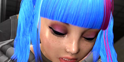 Sensual honey's cartoon sex