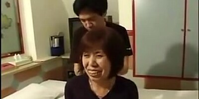 Real Grandma Uncensored Blowjob and Fuck junior man