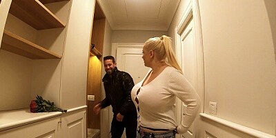 HUNT4K. Getting lost heading on your first date? Then I'll fuck your busty girlfriend!