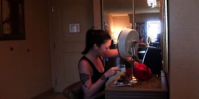 Melina Mason Jackhammered By Her Man In A Hotel Making Amateur Porn- LatinaFever