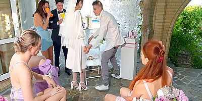 A Wedding Started Off Nicely, But Ended Up As A Sex Show Between Bride And A Toastmaster