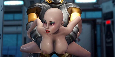 Lover's 3d alien sex video by 3DXPassion