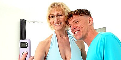 Horny Granny Wants His Hard Dick