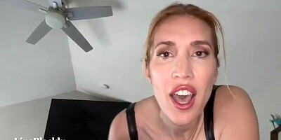 LinaBlackly - Horny Mommy Rides Your Dick