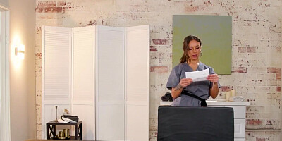 April Olsen and Casey Calvert end up eating pussy and CUMMING