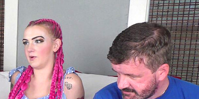 Christina and Chloe's big cock sex