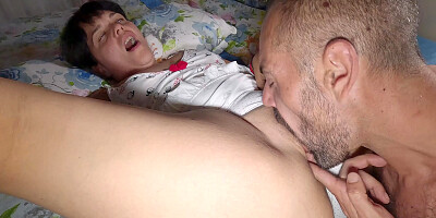 I Fuck My Hot Stepmom And Cum Inside Her Shaved Pussy. Homemade Sex With An