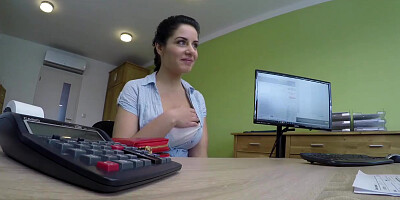 Hottie Out Of Money So Why She Takes With Alex Black