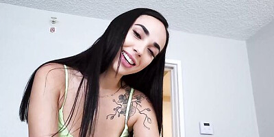 Sneaky Hotel Sex with Horny Stepsis - MyPervyFamily -