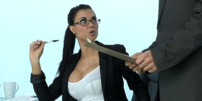 Killergram featuring Jasmine Jae's cumshot video