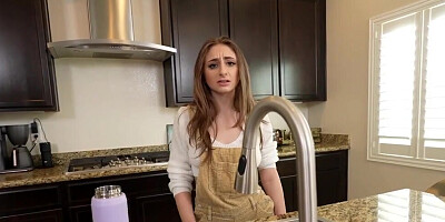 Fuck my wet pussy fast before our parents come back home