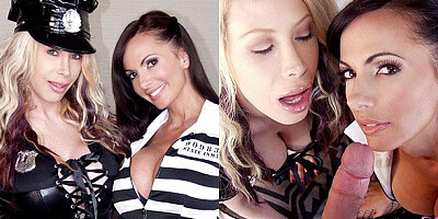 Halloween xxx with noble Candy Manson and Catalina Cruz from Catalina Cruz