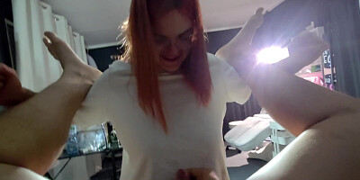 Mistress Handjob And Women Black In Big Ass Pegg By Sexy Women By Her Big Black Strapon, Chubby Man In Heaven