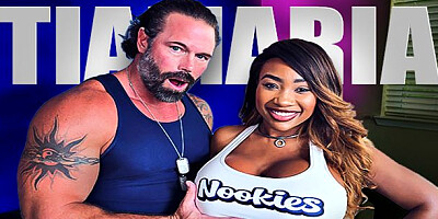 Flawless Tia Maria and Gi Joey's big tits scene