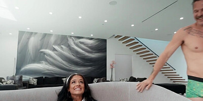 Fetish threesome with sweet Aleksa Mink and Ryan Reid