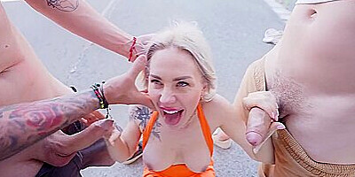 Angie Lynx, Papi Rodriguez, Yeri Blue From C Gate To Back Gate!