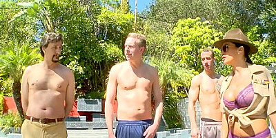 Rare Dp Training At Anal Boot Camp - Lisa Ann