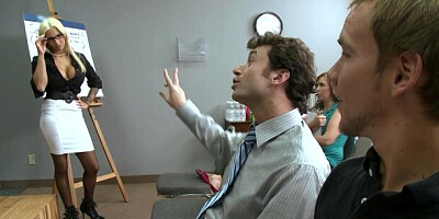 Lylith Lavey's big cock action by Brazzers Exxtra