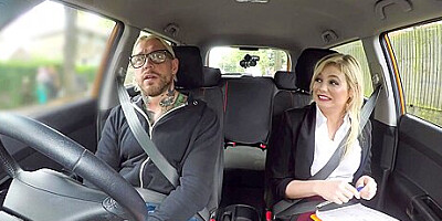 Sexy Blonde Milf Driving Examiner Needs Dicking After A Failed Test