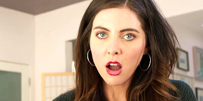 POV blowjob from sexy Theodora Day and passionate sex