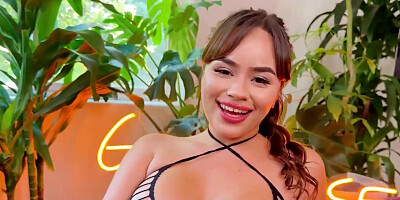 Rose Lynn is oiled up and ready for a big penis