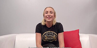 Blonde Beauty At Casting - Gianna Ray