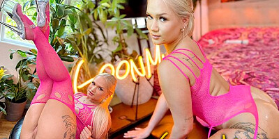 GoonMuse featuring Zac Wild and Harley King's clit rubbing video