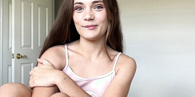 Playing Truth or Dare with Little Step Sister ~ Juniper Ren ~ Household Fanta...