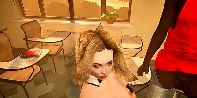 My teacher's help: Part 3 - Crazy BBW milf with huge tits gets a cumshot on her big tits