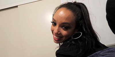 Alexis Tae gives a blowjob in a hot point of view video