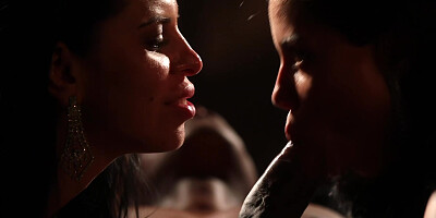 Threesome Erotica With Canela Skin And Kira Queen